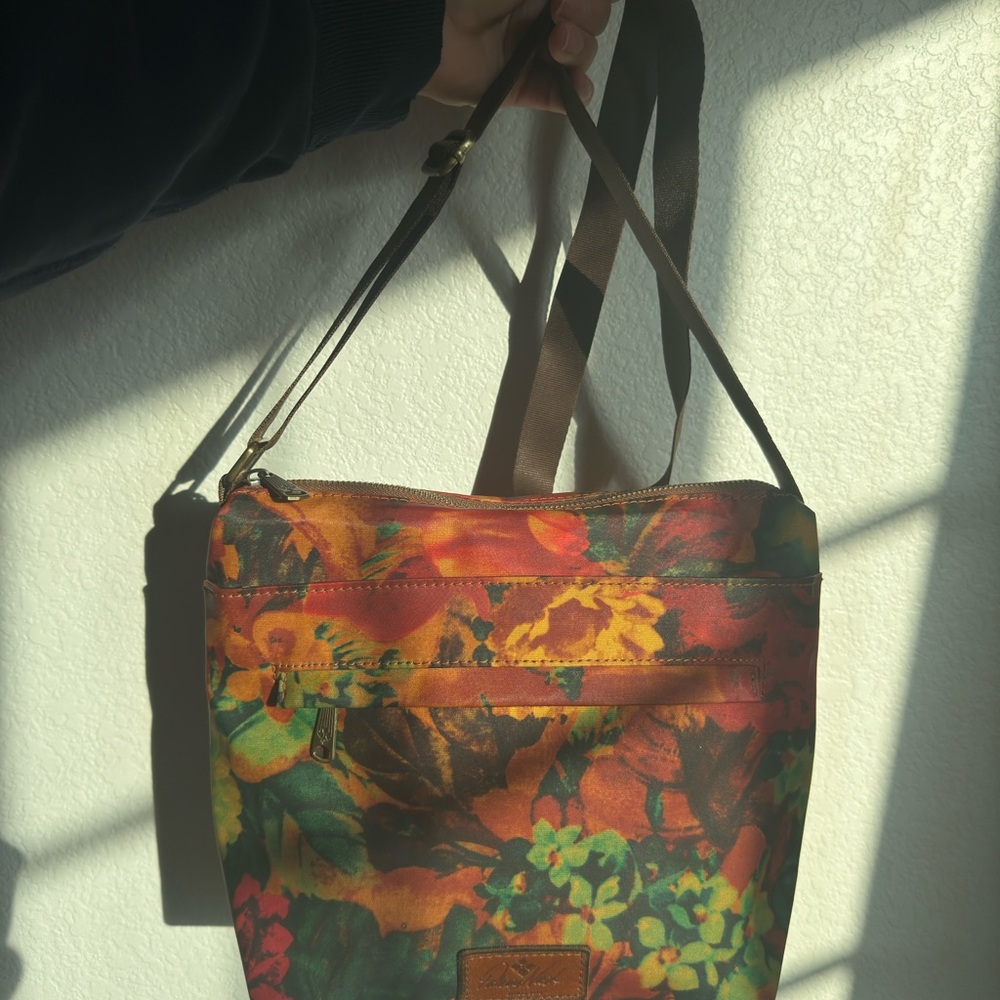Floral Multi-Color Shoulder Bag
